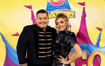 Angelique Boyer se presentó en NY como la invitada del Circo Hermanos Vazquez