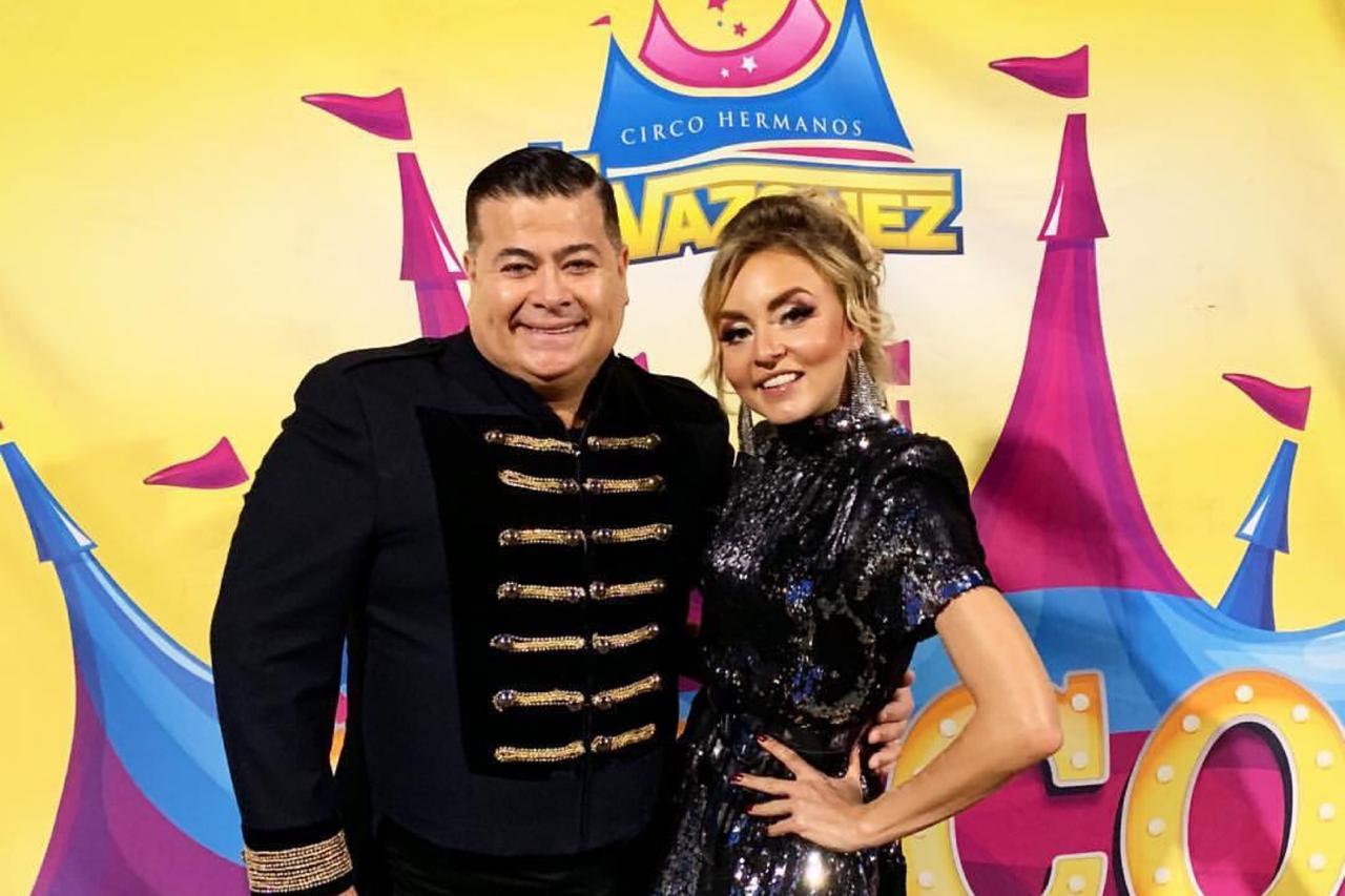 Angelique Boyer se presentó en NY como la invitada del Circo Hermanos Vazquez